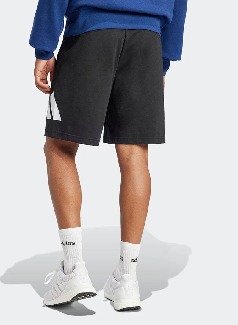adidas شورت تدريب أسود رجالي
