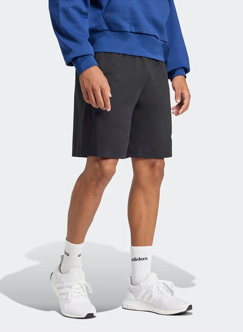adidas شورت تدريب أسود رجالي