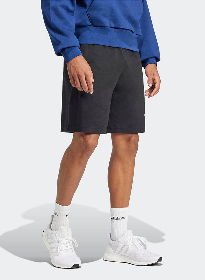 Adidas Essentials Big Logo Single Jersey Shorts - Image 4
