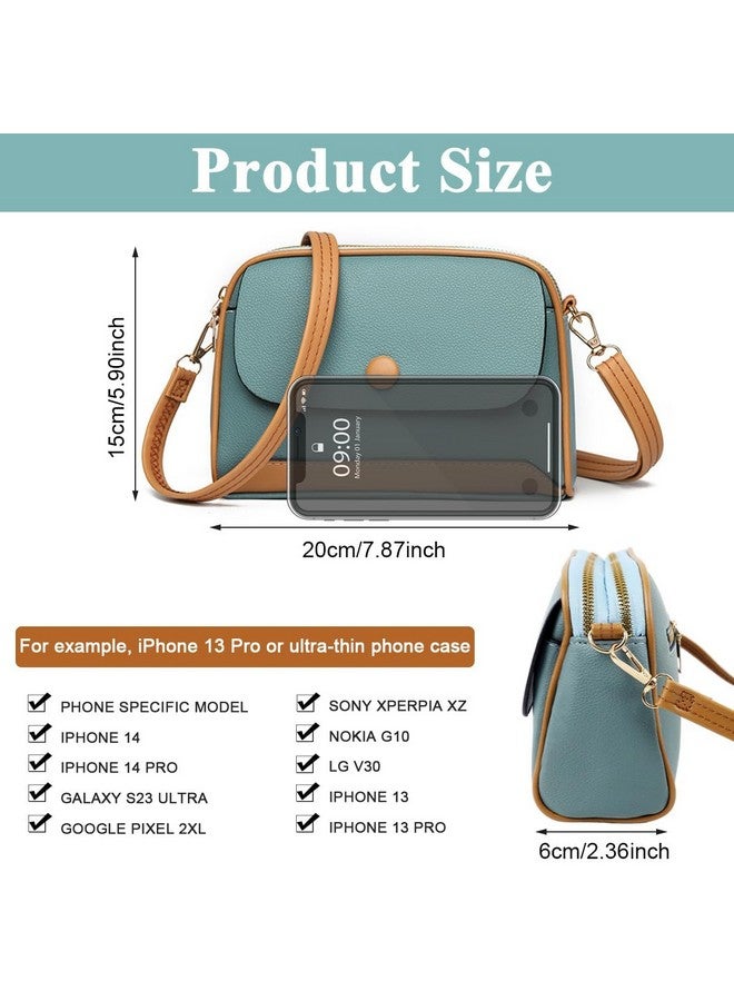 PALAY Women Shoulder Bags Crossbody Purses Casual Adjustable Strap Ladies Shoulder Bag Cute, Blue - Image 2