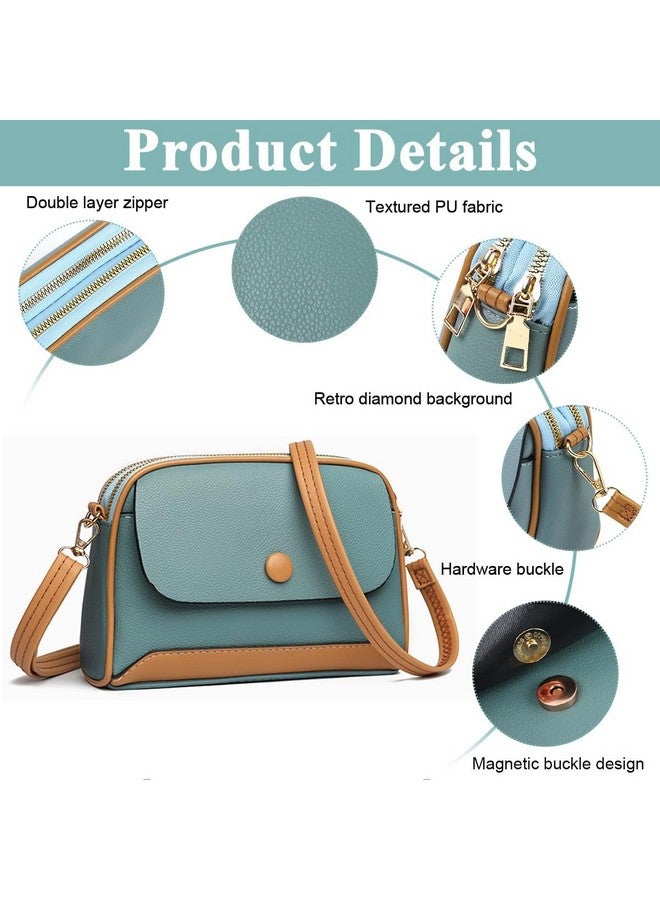 PALAY Women Shoulder Bags Crossbody Purses Casual Adjustable Strap Ladies Shoulder Bag Cute, Blue - Image 3