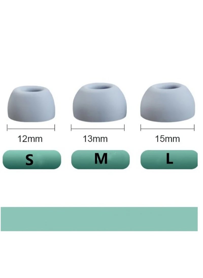 Replacement Ear Caps Cover Compatible with Huawei Freebuds 6i/5i/4i Eartips, Soft Silicone Ear Tips Earbuds Cushions Tip Covers,3 Sizes 3 Pairs  - Image 5