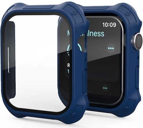 RedClick Apple Watch 7 41MM Tank Armor Case and Matte Look Screen Protector Watch Gard 11 