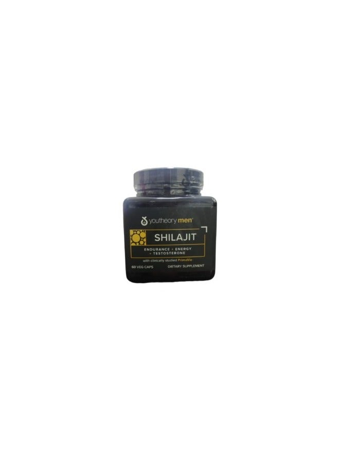 يوثيري شيلاجيت ، 60 كبسولة نباتية (250 ملجم لكل كبسولة) - Image 2