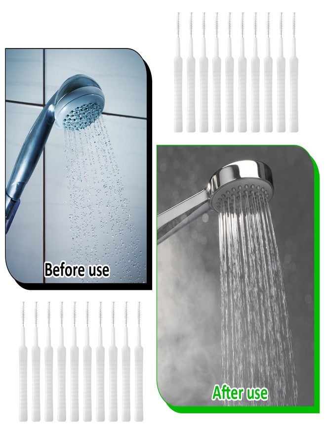 Eldraqth 70 Pcs Shower Head Cleaning Brush Gap Hole Anti-Clogging Cleaning Brush Multipurpose Shower Head Cleaner Tool Crevice Tiny Brushes for Small Hole - Image 5