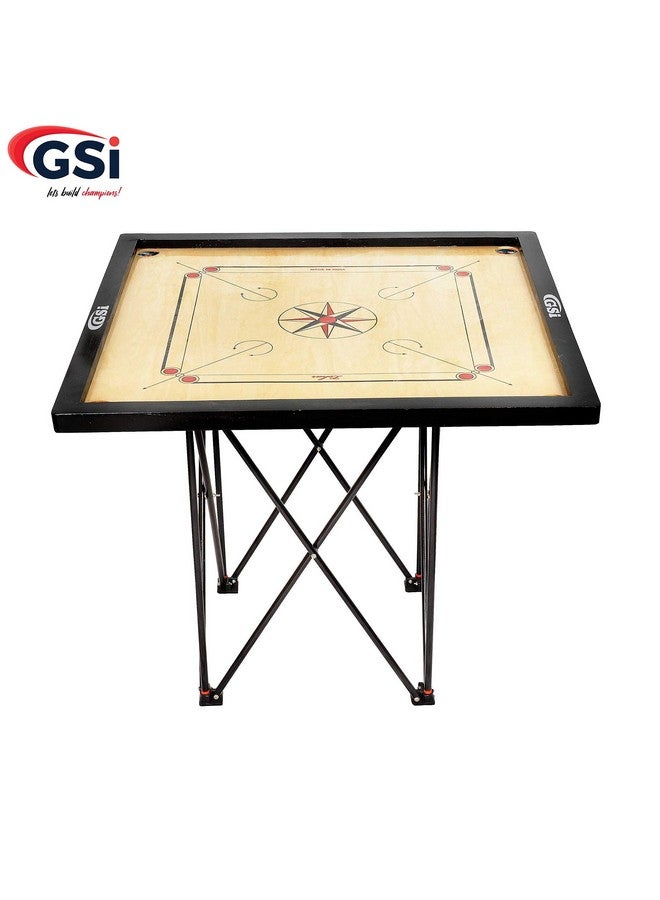 GSI Foldable Height Adjustable Carrom Stand Professional Easy Fold Hydraulic Quality For Carom Board - Image 3
