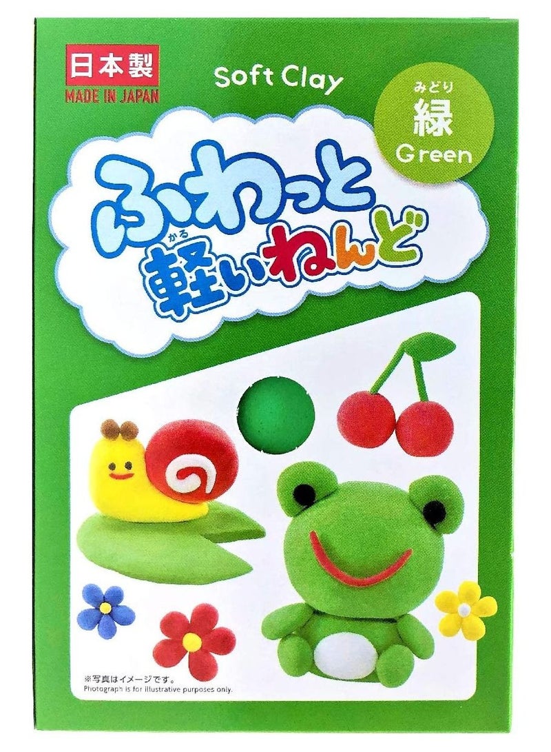 لينة الطين العجين الأخضر