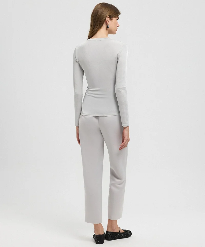 ابيكول Crew Neck Basic T-Shirt