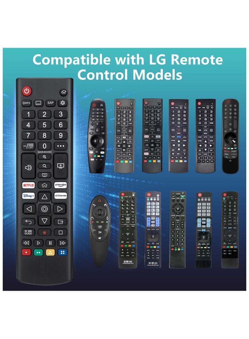 Anmi Universal for LG Smart TV Remote Control Replacement (Pack of 2) - Image 3