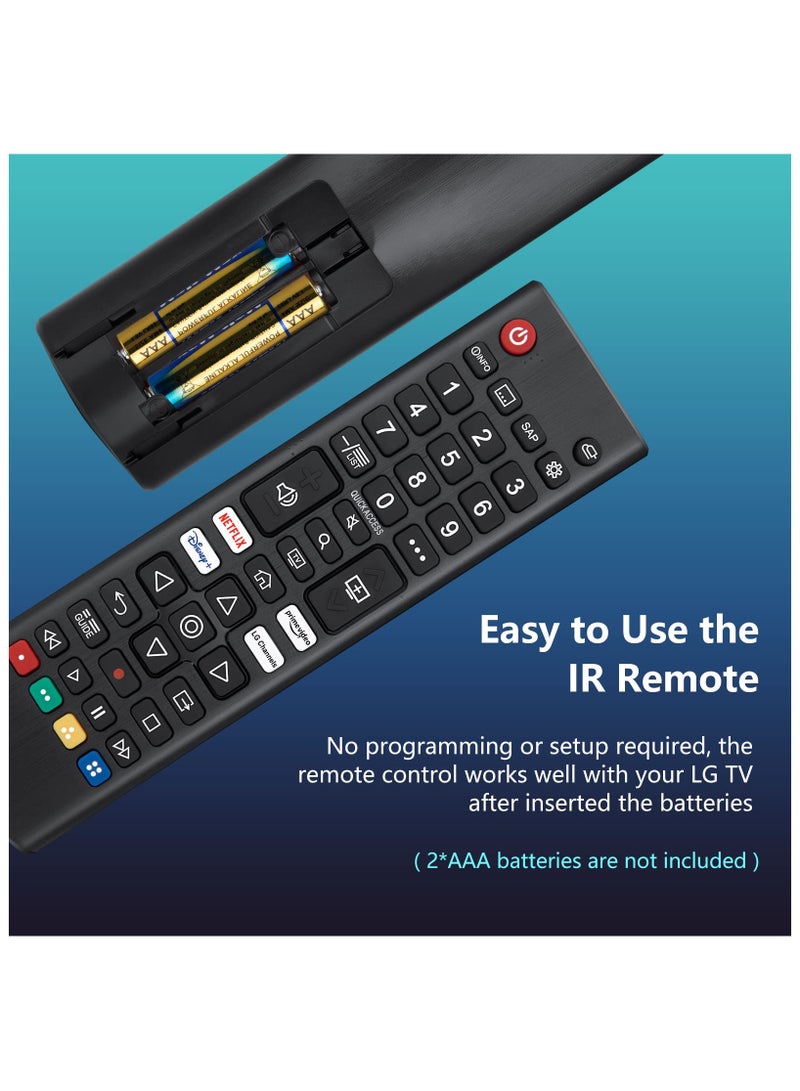 Anmi Universal for LG Smart TV Remote Control Replacement (Pack of 2) - Image 4