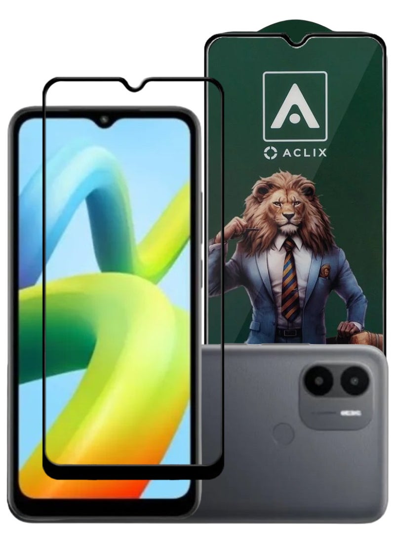 ACLIX Antistatic ESD Dustproof Premium Quality High Definition Tempered Glass Screen Protector Designed For Xiaomi Redmi A1+ - Image 1