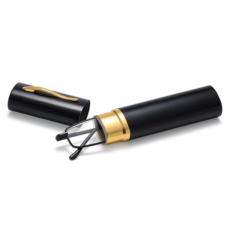 Genuine Goods Fashion Reading Glasses Men'S And Women'S Mini Portable Small Pen Holder Hd Fashion Ultra-Light Presbyopic Glasses For The Elderly - Image 4