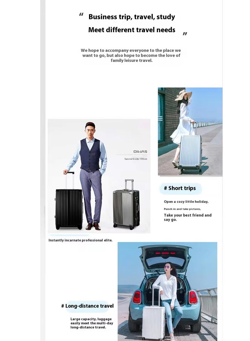 Travel Luggage 1 Piece Sets suitable for short trips, PC+ABS Hard Shell Clearance Luggage Carry on Luggage Suitcase with TSA Lock Spinner Wheels Durable Lightweight Travel Luggage，USB Charging Port  - Image 3
