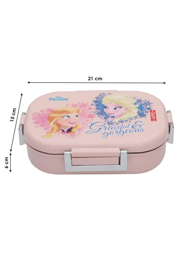 JAYPEE JAYPEE Stainless Steel Insulated Lunch Box Topsteel Graceful & Gorgeous, Pink, 600 ml, Suitable for School Kids, Girls & Boys  - Image 4