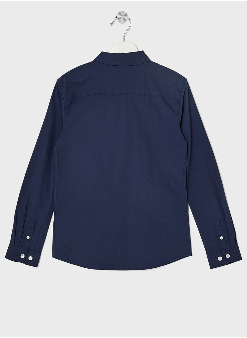 TOMMY HILFIGER Youth Button Down Shirt  - Image 2