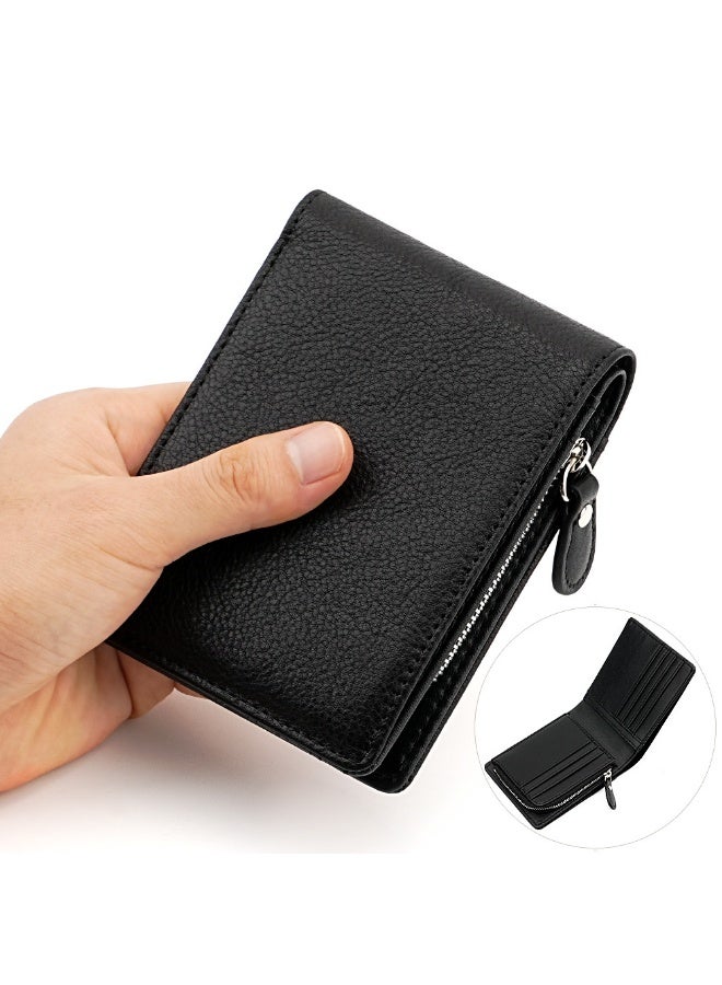Mark Fairwhale New High-End Short Leather Wallet  - Image 1