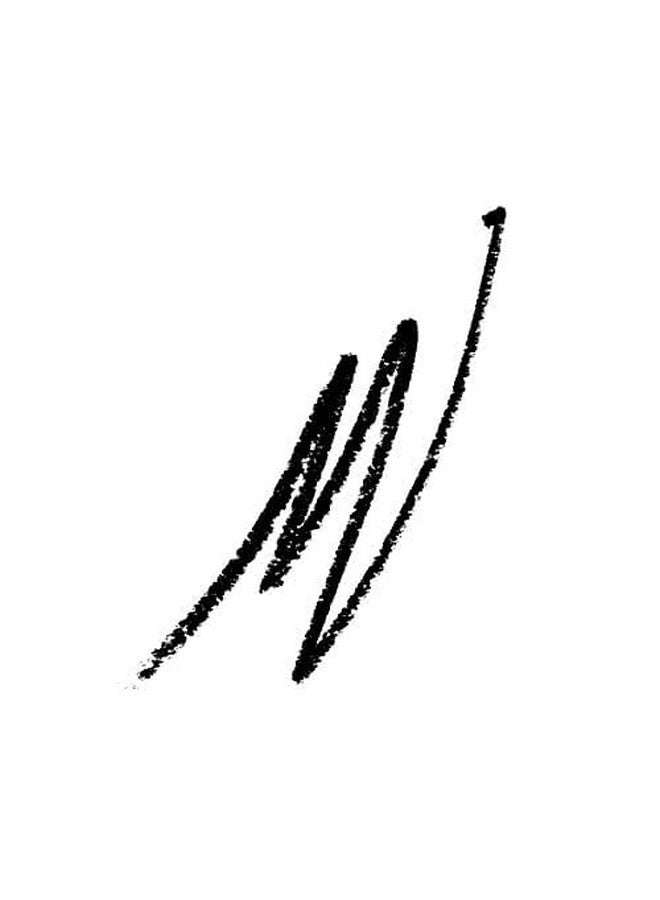 Gentlehomme Mens Eyebrow Pencil Black, Easily Shape Define Fill Eyebrows and Beard, 2 in 1 Brush and Ultra-Thin Pencil, Waterproof Smudge Proof Sweatproof, Durable and Long Lasting (Black) - Image 2