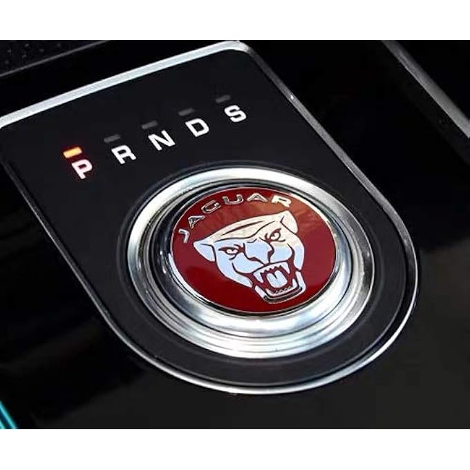 Unity MAXDOOL Gear Shift Knob Cover Decoration Trim Sticker for Jaguar XF XE XJ FPace Red - Image 4