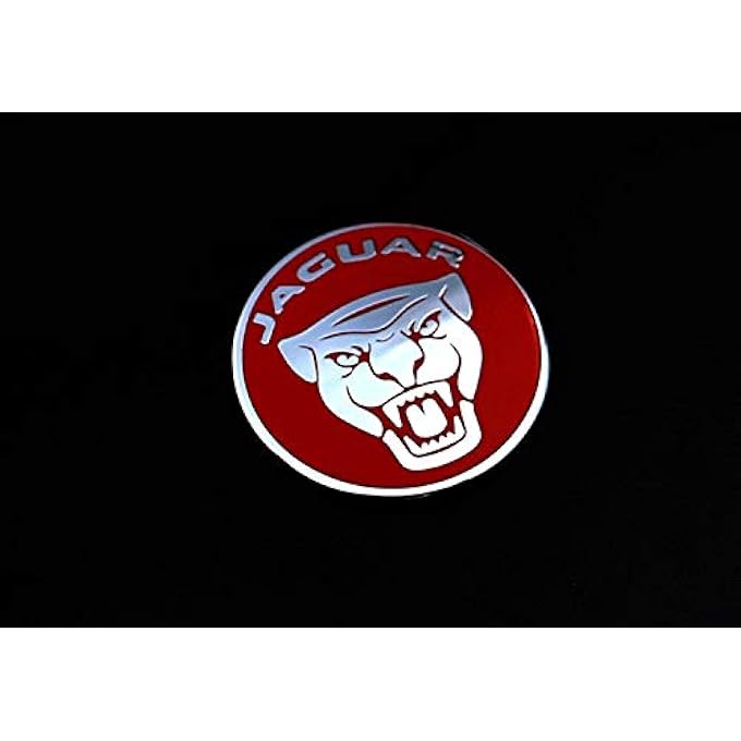 Unity MAXDOOL Gear Shift Knob Cover Decoration Trim Sticker for Jaguar XF XE XJ FPace Red - Image 5