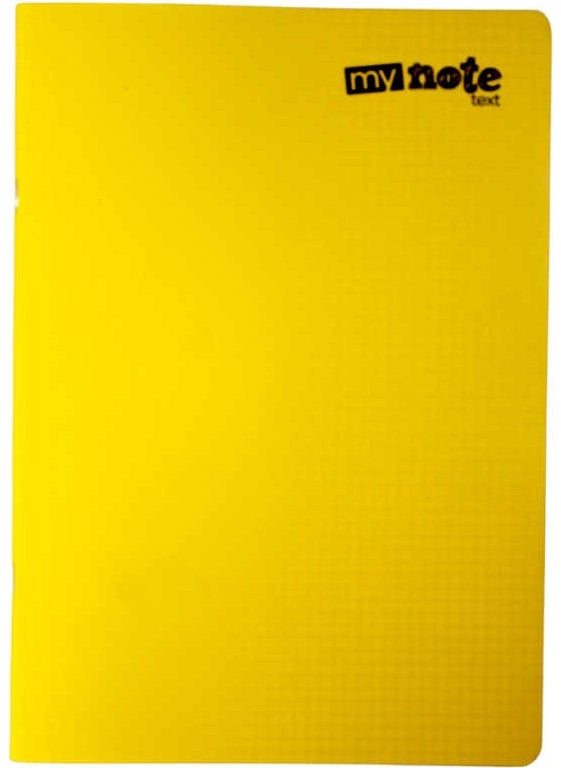 Mynote Text Neon A4 80 Sheets Plastic Cover Notebook  - Image 3