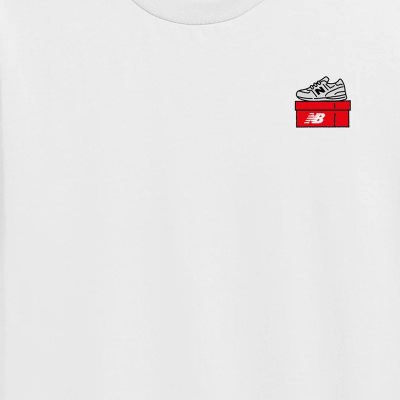 New Balance White Men's Everyday Athlete T-Shirt for Men | Best Price UAE