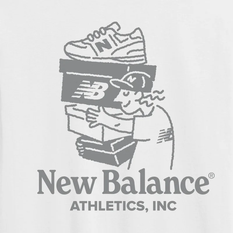 New Balance White Men's Everyday Athlete T-Shirt for Men | Best Price UAE