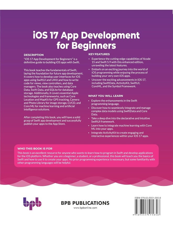 null - iOS 17 App Development for Beginners: Get started with iOS app development using Swift 5 - Image 1