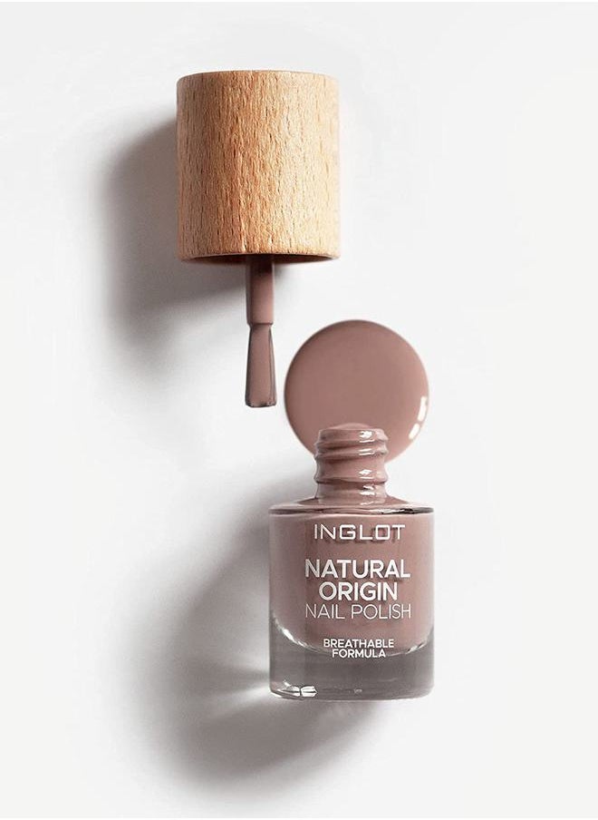 Inglot - Natural Origin Nail Polish, Coffee Mousse 013 - Image 1