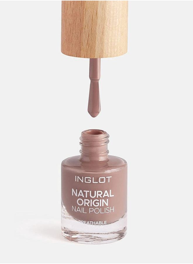 Inglot - Natural Origin Nail Polish, Coffee Mousse 013 - Image 1