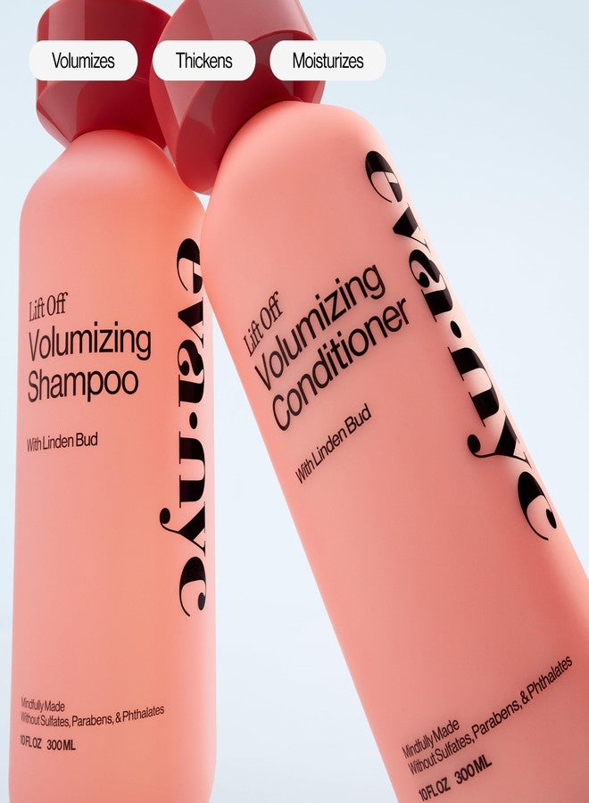 Eva NYC Volumizing Conditioner for Thin Fine Hair - Instant Volume - Lightweight Formula for Thicker Looking Strands - Volumize + Hydrate Hair - Sulfate + Paraben Free - Salted Citron Scent - 10 fl oz - Image 5