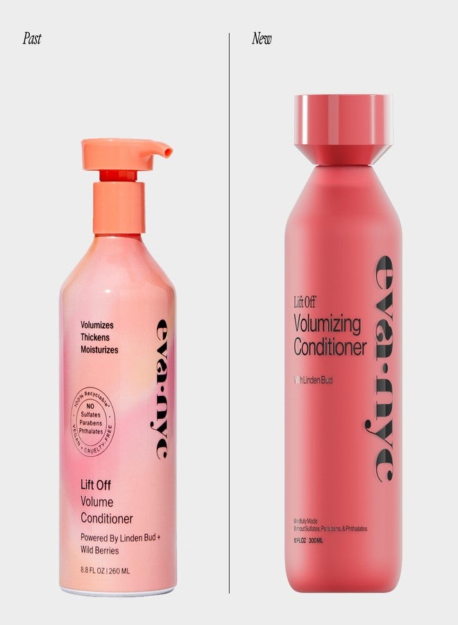 Eva NYC Volumizing Conditioner for Thin Fine Hair - Instant Volume - Lightweight Formula for Thicker Looking Strands - Volumize + Hydrate Hair - Sulfate + Paraben Free - Salted Citron Scent - 10 fl oz - Image 2