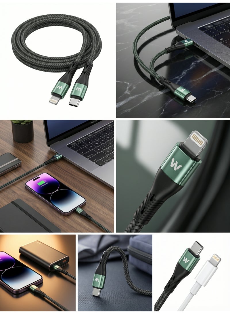 WELLTECH Type C to Lightning Fast Charging Cable iPhone Power Delivery High Speed Data Sync Durable Charging Cord for iPhone 14 13 12 WELLTECH STAR85 - Image 5