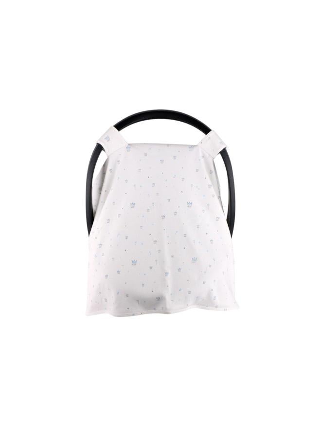 Car Seat Cover Prince This Car Seat Cover Provides Full Protection for Your Baby, Shielding Them from the Sun, Wind, and Mosquito Bites. It Also Offers Privacy, Keeping Your Baby Safe from Strangers