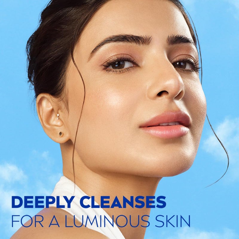 Nivea NIVEA Luminous Even Glow Face wash with an oil free formula infused with AHA Aloe vera Guarana Extracts Deeply cleanses for Normal Sensitive Skin For Women Men 50ml - Image 3