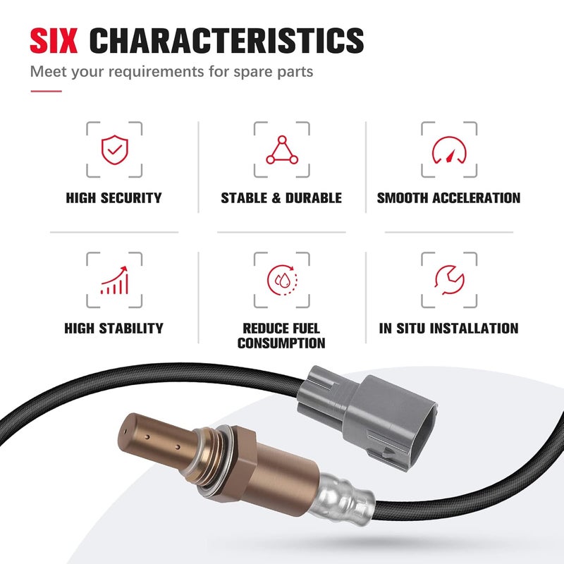 QIJIAUTO Air Fuel Ratio Oxygen O2 Sensor 234-9009 Upstream for Toyota and Lexus - Image 5