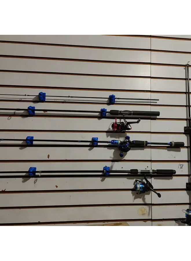 V Shape Fishing Rod Rack Multifunctional Rod Rest for Boat Fits All Rods Black - Image 4