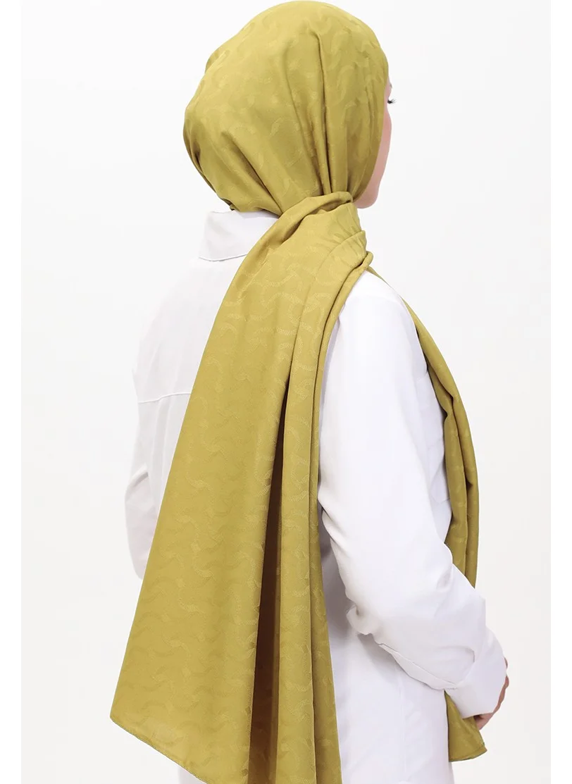 سيفا ميرفي Madame Mary Ivy Jacquard Shawl 19088-15 Oil Green