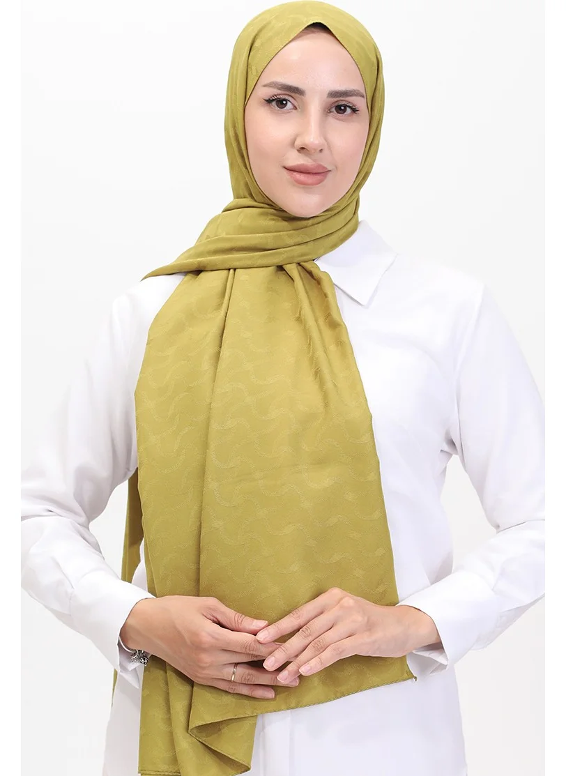 سيفا ميرفي Madame Mary Ivy Jacquard Shawl 19088-15 Oil Green