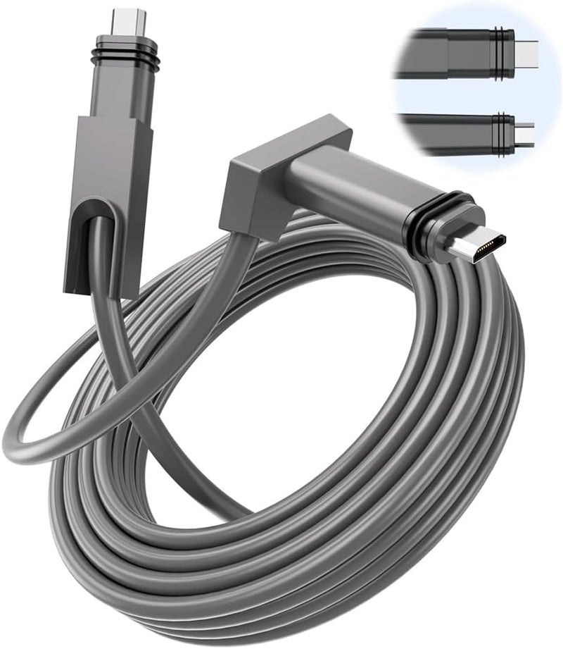 Starlink Replacement Cable, Waterproof Extension Cable for Starlink Actuated Gen 2, 33FT for Starlink Rectangular Satellite V2, Starlink Ethernet Cable - Image 1