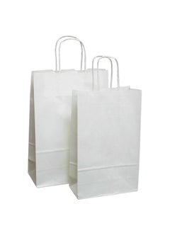 Kraft Paper Bag White Twisted Handle 32x28x16 cm Paper Party Bags Hen Party Bags Kraft Paper Bag Bride Birthday Gift Bag Wedding Celebrations Bags For Party Favour Pack of 10 Pieces - pzsku/ZD6B4189BDF6F3C5364FEZ/45/_/1661878663/3aab0044-fb77-46c9-9ab7-534530916905