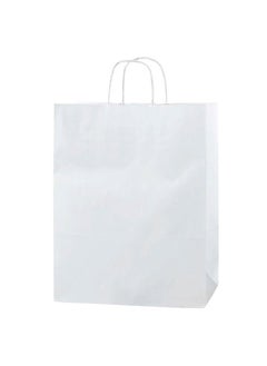 Kraft Paper Bag White Twisted Handle 32x28x16 cm Paper Party Bags Hen Party Bags Kraft Paper Bag Bride Birthday Gift Bag Wedding Celebrations Bags For Party Favour Pack of 10 Pieces - pzsku/ZD6B4189BDF6F3C5364FEZ/45/_/1661878663/627ee1b7-9c05-451e-9089-1a76b762994a