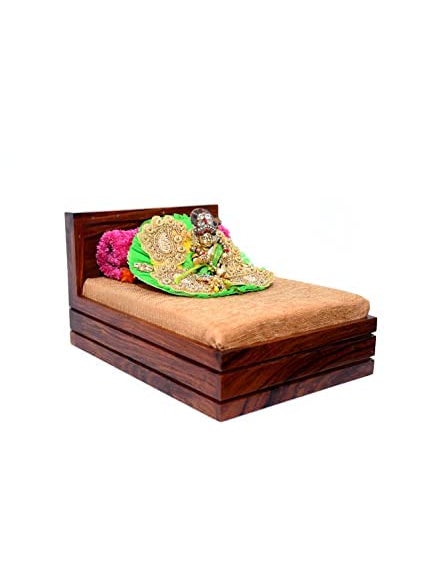 CRAFT D ARTS CRAFT D ARTS Ladu Gopal Storage Bed Smallsingle Rosewood Polished wood Brown  - Image 1