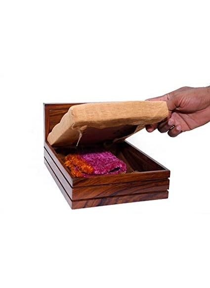 CRAFT D ARTS CRAFT D ARTS Ladu Gopal Storage Bed Smallsingle Rosewood Polished wood Brown  - Image 4