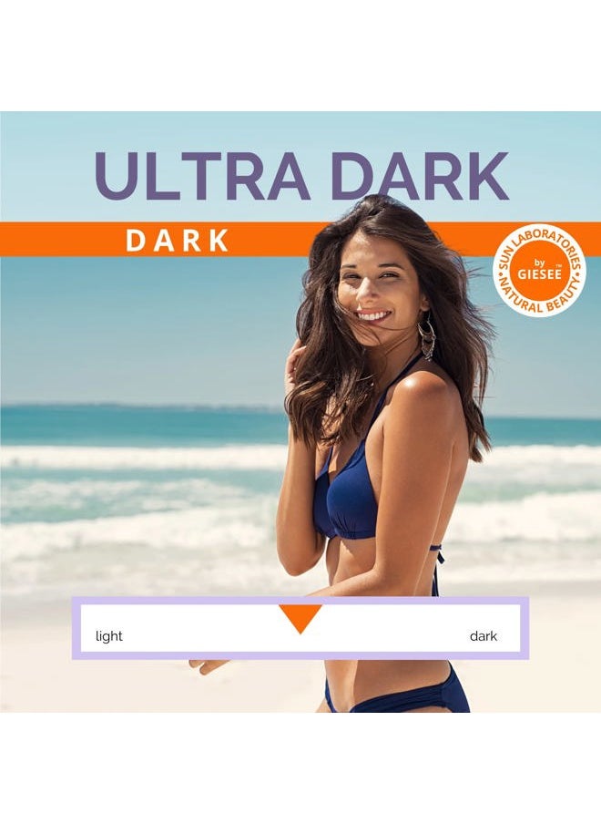 Sun Laboratories by Giesee Sun Laboratories By Giesee Ultra Dark Spray Tan Solution 1/2 Gallon - Professional Sunless Tanning Spray for Airbrush Tan, Self Tanner Mist, Sun Tanning Lotion, Fake Tan  - Image 2