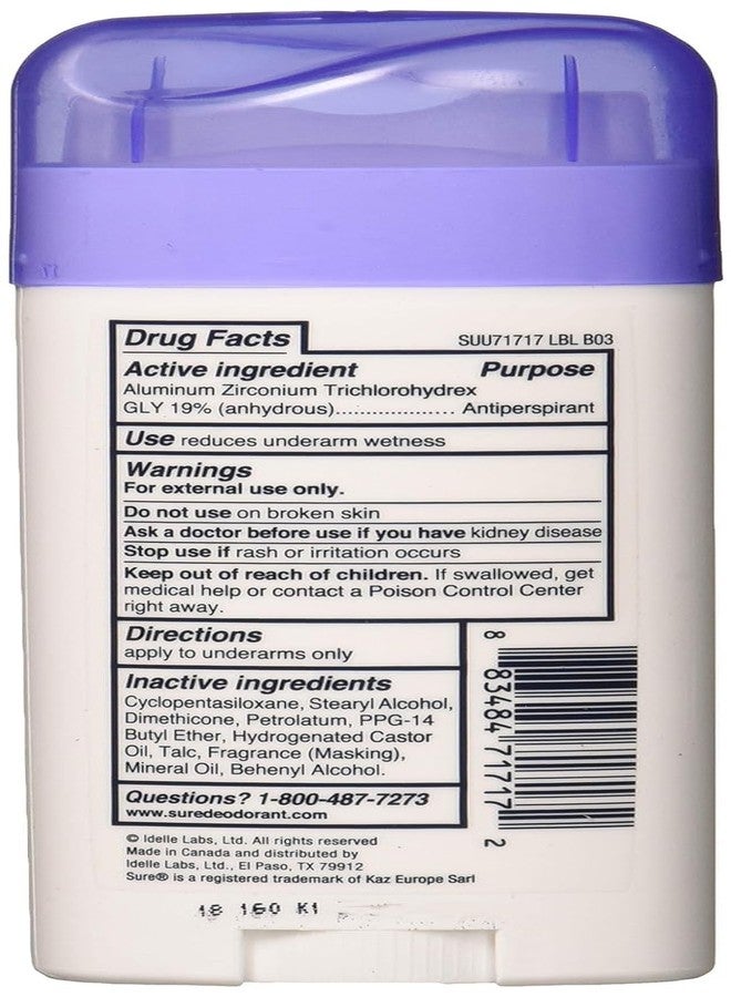 SURE, Antiperspirant Deodorant, Solid, Regular, 2.6 oz., (6 Pack) - Image 2