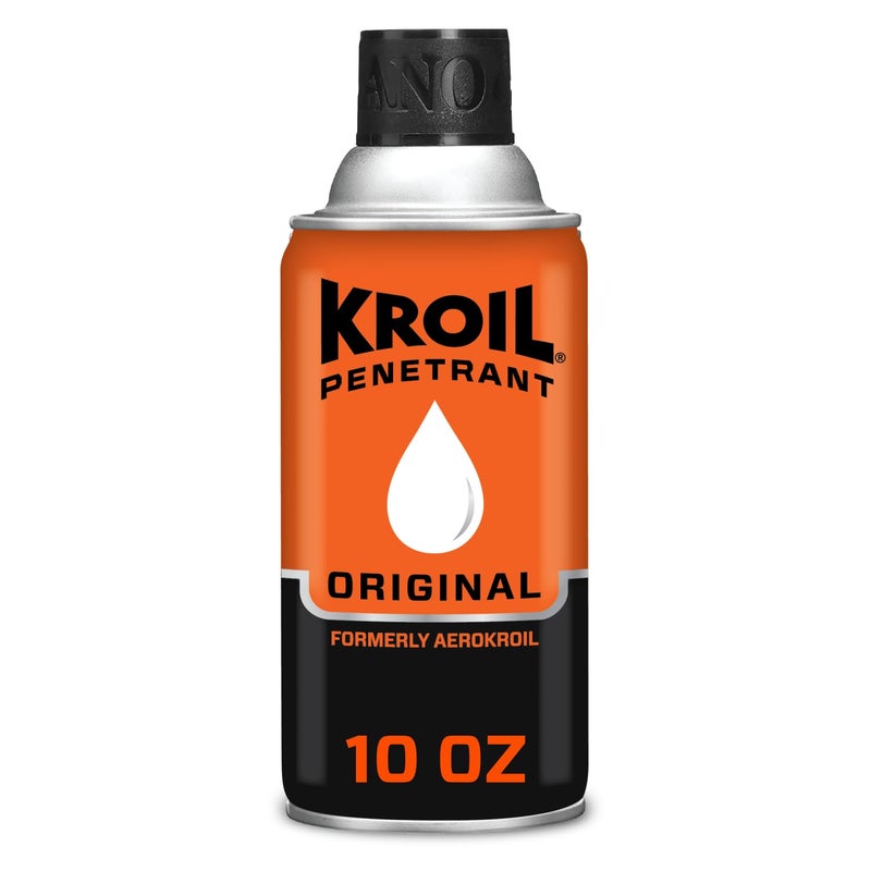 Kroil Aerokroil Penetrant - Rust Penetrating Lubricant - Corrosion Inhibitor Oil for Chains, Hinges & Stuck Metal Parts - Home & Industrial Use - Aerosol - 10 oz - 1 Pack (KS102) - Image 1