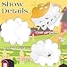 LaRandom 108 Pcs Chicken Party Decorations Farm Animals Hen Balloon Arch Garland Kit White Silver Gold Foil Latex Balloons for Chicken Birthday Baby Shower Party Decorations Supplies - Image 4