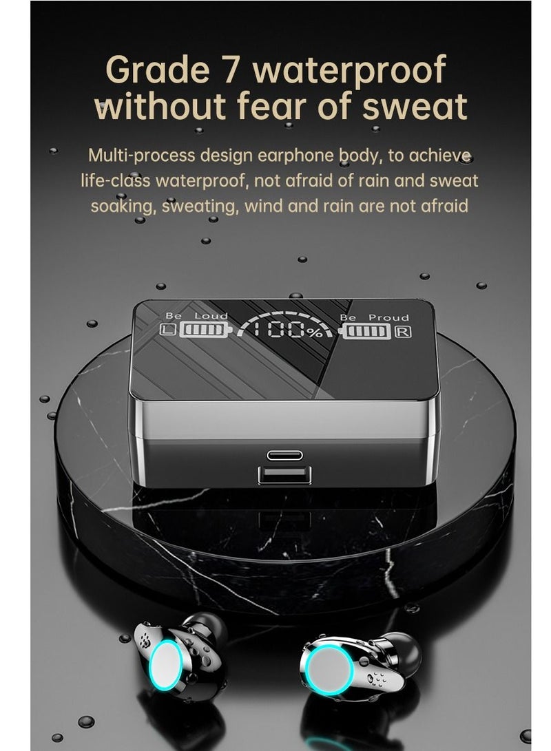 X3 B TWS BT 5.1 Wireless Touch Control Earphones With 2000mAh Magnetic Charging Case