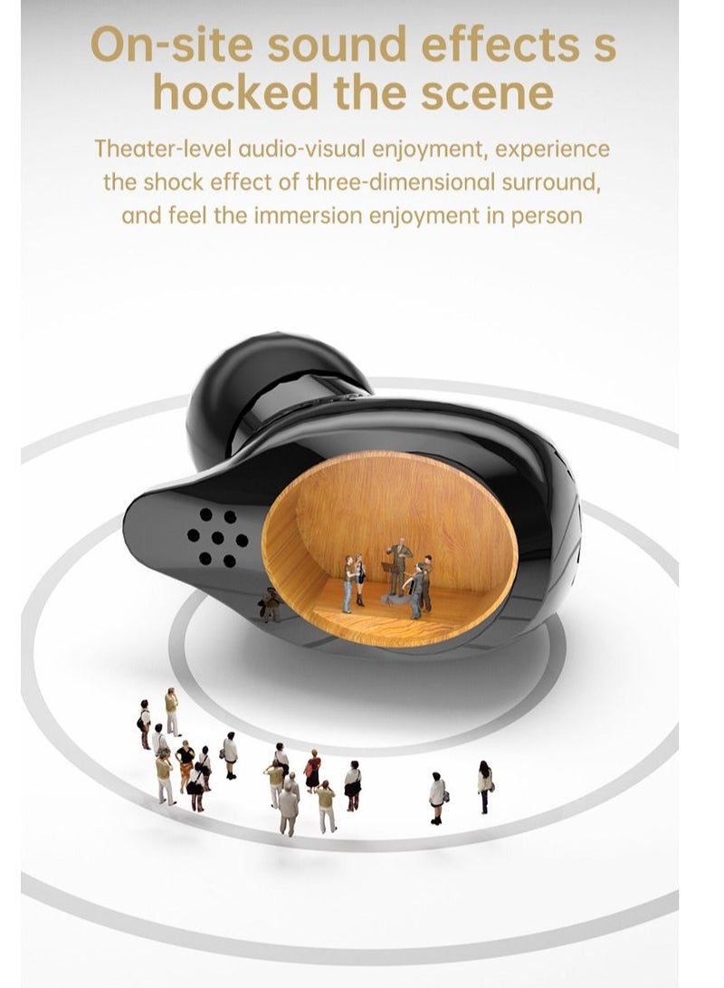 X3 B TWS BT 5.1 Wireless Touch Control Earphones With 2000mAh Magnetic Charging Case