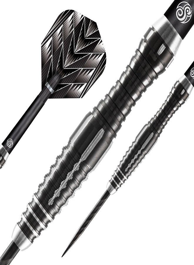Shot! DARTS TRIBAL WEAPON 4 SERIES-STEEL TIP DART SET- 90% TUNGSTEN-26GM - Image 2